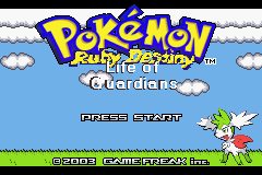 Pokemon Ruby Destiny - Life of Guardians Image