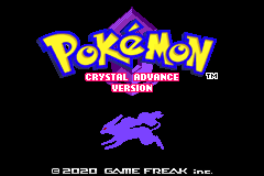 Pokemon Crystal Advance Image