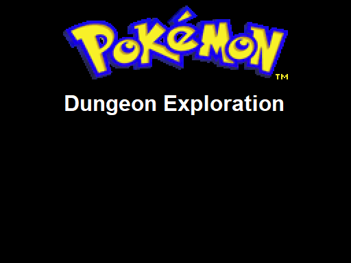 Pokemon Dungeon Exploration Image
