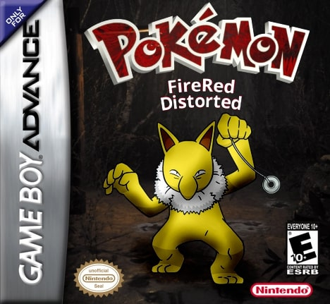Pokemon FireRed Distorted Image