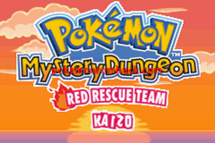 Pokemon Mystery Dungeon - Red Rescue Team Kaizo Image