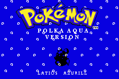 Pokemon Polka Aqua Image
